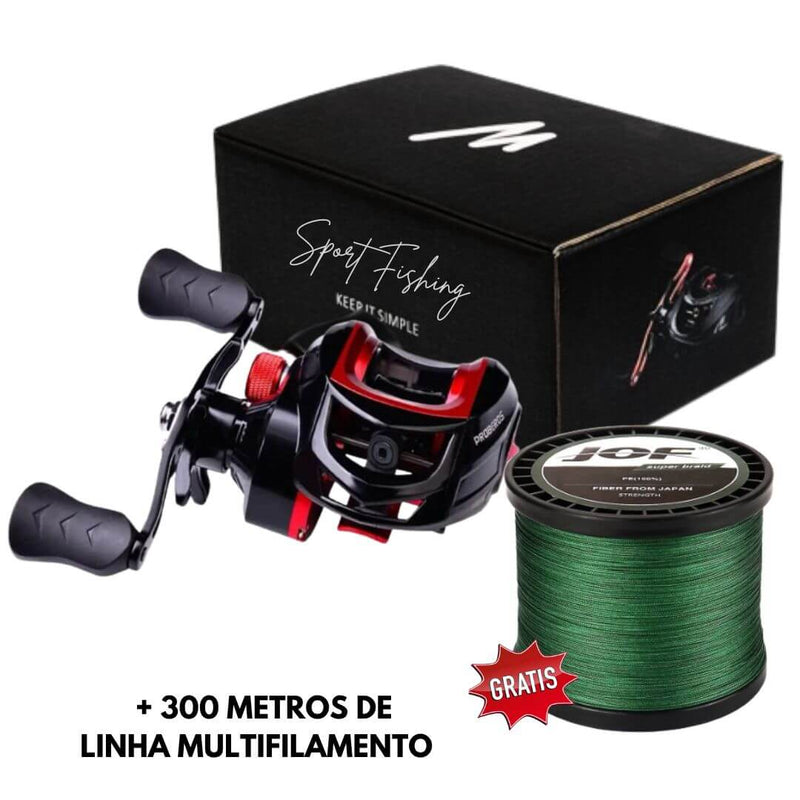 Carretilha Sport Fishing™ 3.000 - Kit Completo + Brinde Exclusivo! 🎁