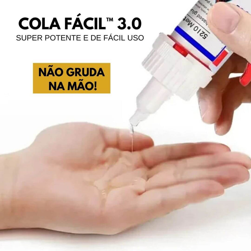 Cola Fácil™ 3.0 - Super Potente - PAGUE 1 LEVE 2 (+ BRINDE EXCLUSIVO PARA OS 100 PRIMEIROS 🎁)